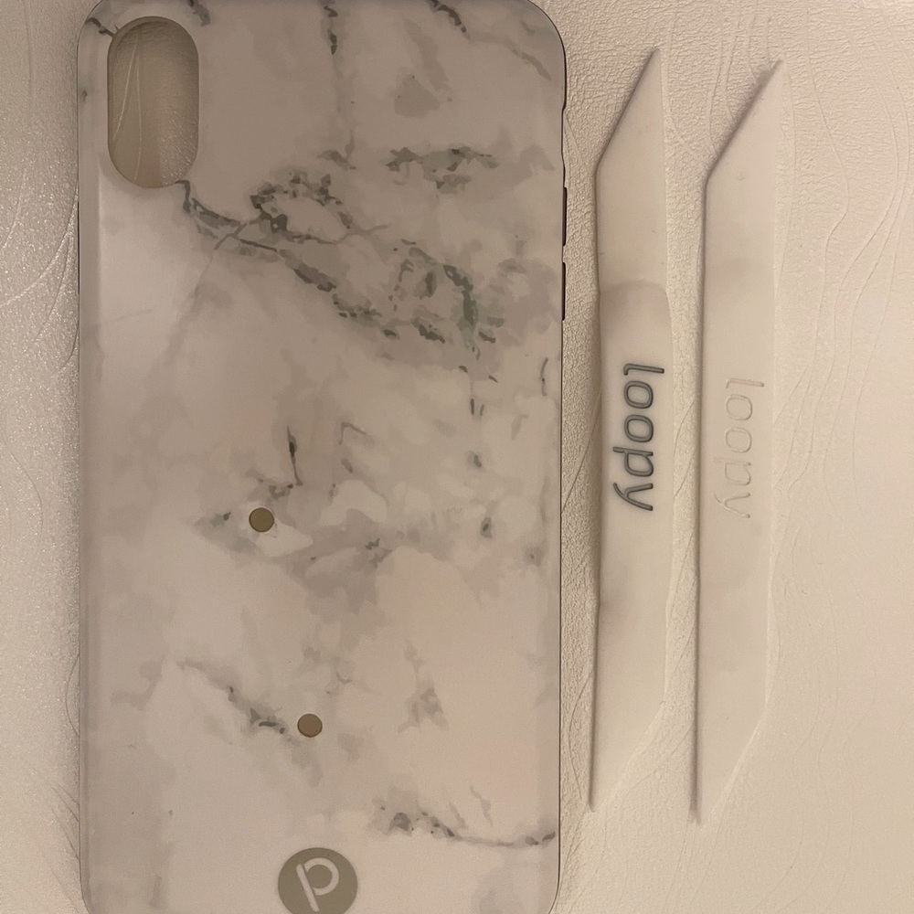 iPhone XS Max loopy marble case